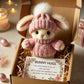 🎉Sonderangebot🐇Handgefertigter Mini-Hasen-Kuscheltier – süßes Ostergeschenk🎁