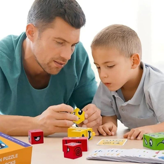 Zeitlich begrenzter Rabatt: Genießen Sie 60% 💥Rabatt3D-Puzzle-Zauberwürfel mit Gesichtsveränderung