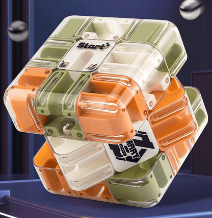 ⏳ LETZTER TAG SONDERPREIS:€13,99! ⏰Großes Labyrinth 3D-Puzzle Labyrinthwürfel – spannendes Denkspiel