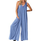 💥37%Rabatte Women's Casual V-Neck Sleeveless Wide Leg Jumpsuit