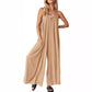 💥37%Rabatte Women's Casual V-Neck Sleeveless Wide Leg Jumpsuit