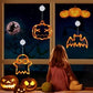 Halloween-Dekorationen Fensterlichter