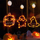 Halloween-Dekorationen Fensterlichter