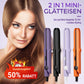 💥🔥2-in-1 Mini-Lockenstab & Glätteisen Haarglätter💥💥Befristetes Angebot: 50% Rabatt auf Bestellungen