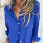 ⏳Begrenzte Zeit 50% Rabatt💥Zweiteiliges Set aus lässigem Langarmshirt und Shorts für Damen