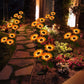 💥This week's special Sales - 💕🎁 - Waterproof Sunflower Solar Garden Stake Lights