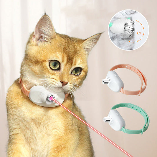 ⏳Begrenzte Zeit 50% Rabatt💥Intelligentes Laserhalsband mit USB-Aufladung für Katzen