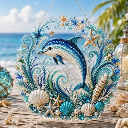 ⏳ FLASH SALE! ✨ Creëer Je Eigen Oceaan Hangende Decoratie | Geschikt voor Beginners 🐬 | Volledige Set Inbegrepen | HALF PRICE 🎉