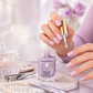 💥📢50% RABATT!!🎁🔥Fliederfarbener glänzender Nagelhärter mit Spiegelglanz-Effekt