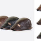 Feiertags-Hot-Sale 40 % Rabatt – neue modische Leder-Baskenmütze