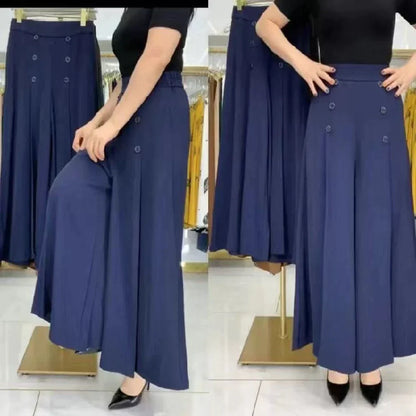 🔥KOSTENLOSER VERSAND✨Stylische Plissee-Hosen mit weitem Bein