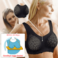 Latex 4.0 Graceful Anti-saggy Breathable Lace Large Size Bra