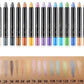 💥Heißer Verkauf - 49% RABATT💥15 Farben Highlighter Lidschatten Stift wasserfest Glitzer Augen Make-up Eyeliner Stift