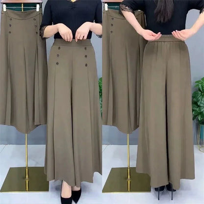 🔥KOSTENLOSER VERSAND✨Stylische Plissee-Hosen mit weitem Bein