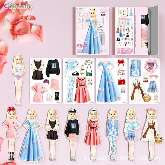 Magnetic Dress Up Baby - dressowy